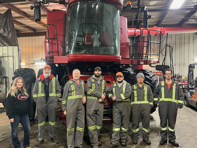 Case IH Pinnacle Service Award for Watrous